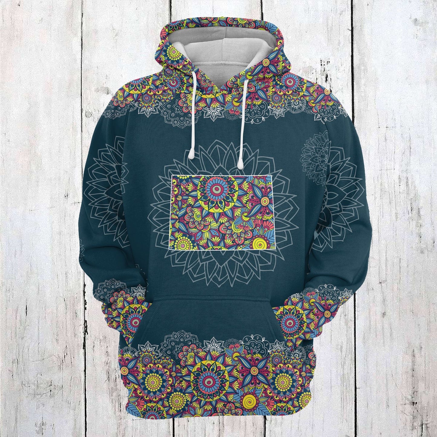 Colorado Mandala Pullover Premium Hoodie, Perfect Outfit For Men And Women On Christmas New Year Autumn Winter
