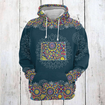 Colorado Mandala Pullover Premium Hoodie, Perfect Outfit For Men And Women On Christmas New Year Autumn Winter