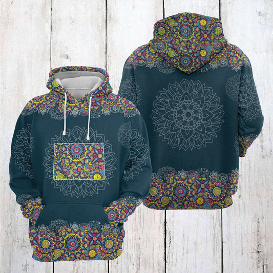 Colorado Mandala Pullover Premium Hoodie, Perfect Outfit For Men And Women On Christmas New Year Autumn Winter