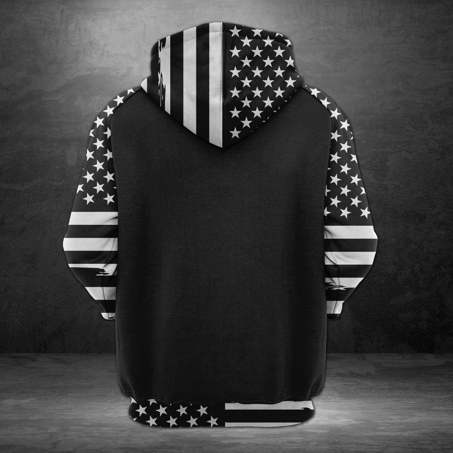 Awesome Maryland Black And White Flag Pullover Premium Hoodie, Perfect Outfit For Men And Women On Christmas New Year Autumn Winter