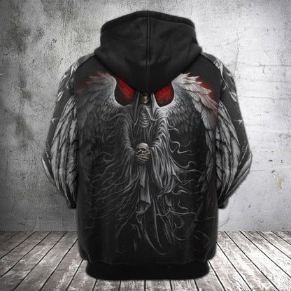 Grim Reaper Pullover Premium Hoodie, Perfect Outfit For Men And Women On Christmas New Year Autumn Winter