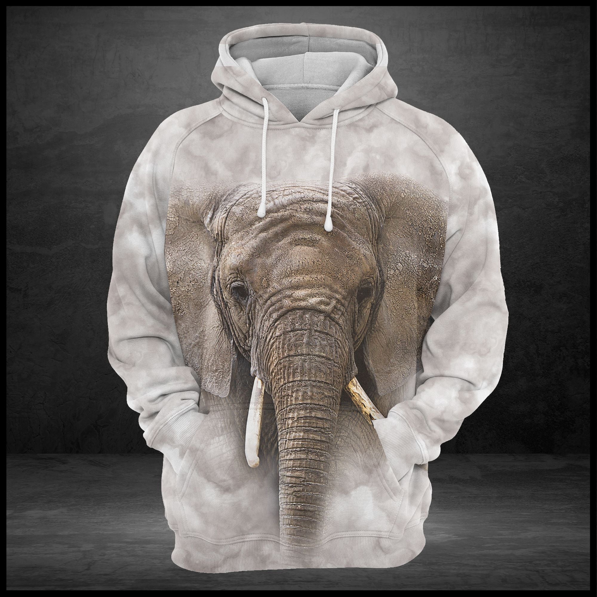 Awesome Elephant Pullover Premium Hoodie, Perfect Outfit For Men And Women On Christmas New Year Autumn Winter