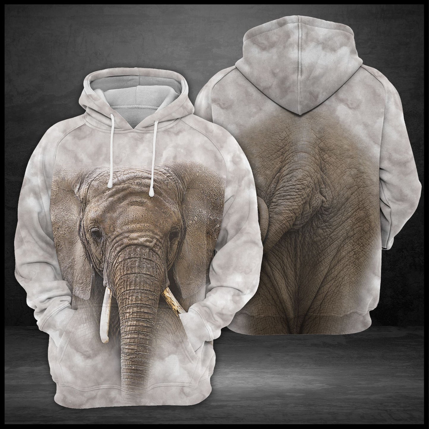 Awesome Elephant Pullover Premium Hoodie, Perfect Outfit For Men And Women On Christmas New Year Autumn Winter