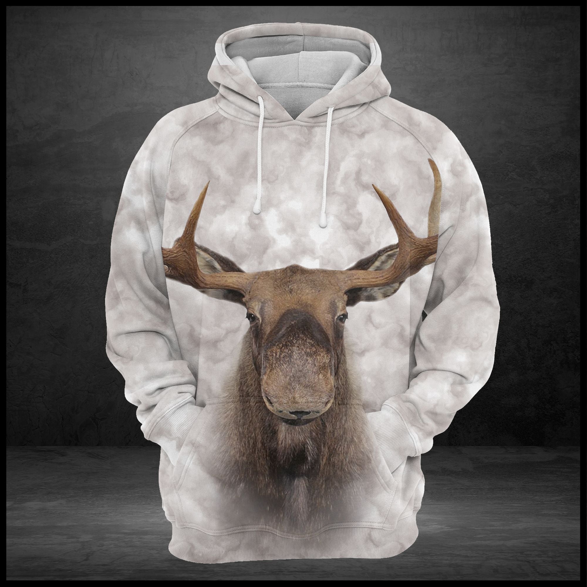 Awesome Moose Pullover Premium Hoodie, Perfect Outfit For Men And Women On Christmas New Year Autumn Winter