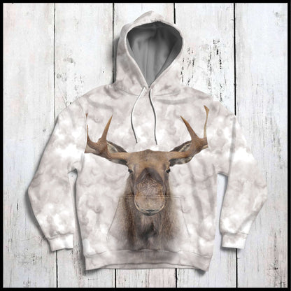 Awesome Moose Pullover Premium Hoodie, Perfect Outfit For Men And Women On Christmas New Year Autumn Winter
