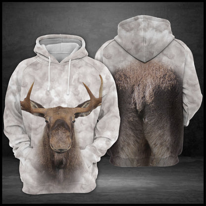 Awesome Moose Pullover Premium Hoodie, Perfect Outfit For Men And Women On Christmas New Year Autumn Winter