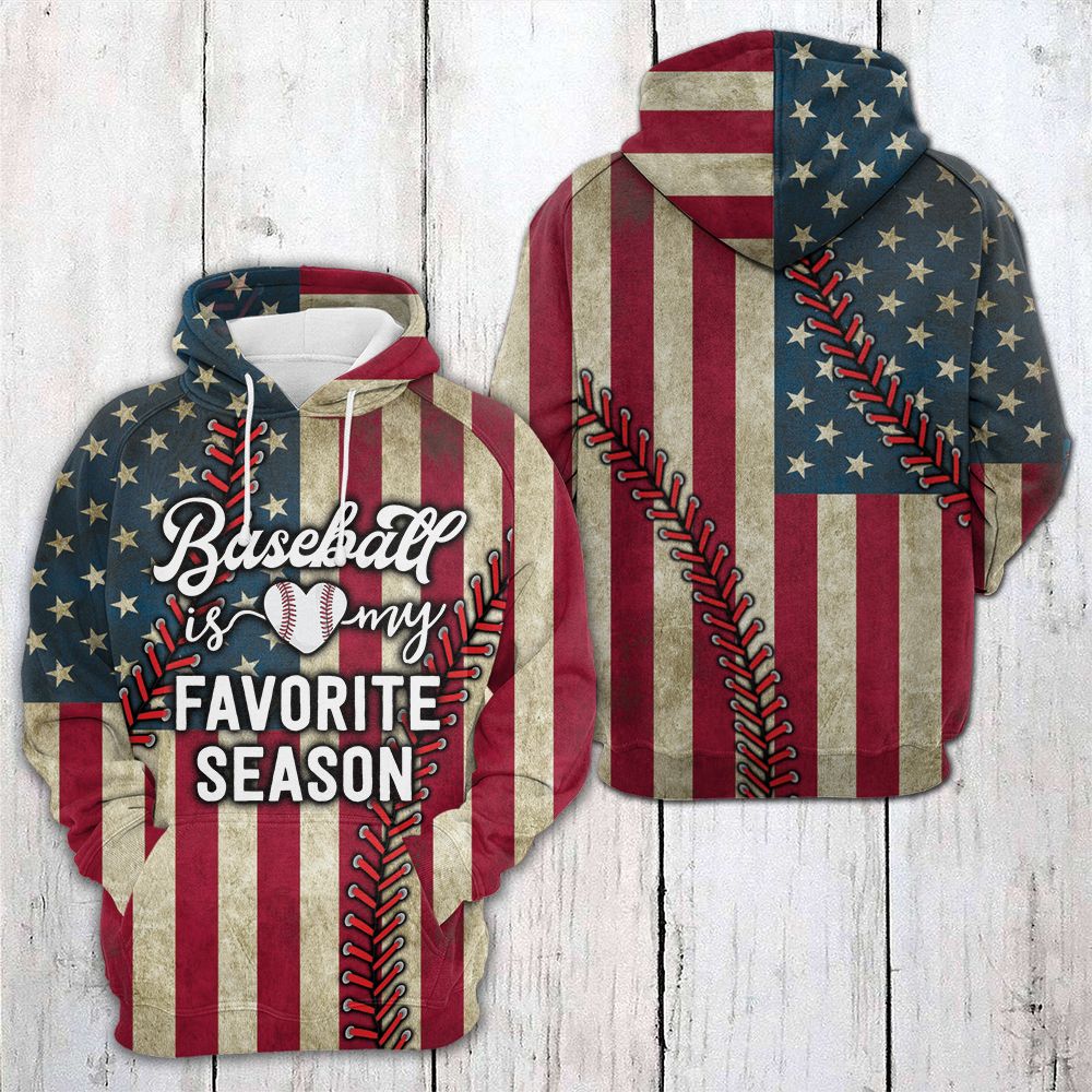 Baseball Is Favorite Season Pullover Premium Hoodie, Perfect Outfit For Christmas, New Year Of Baseball Lovers, Friend, Family