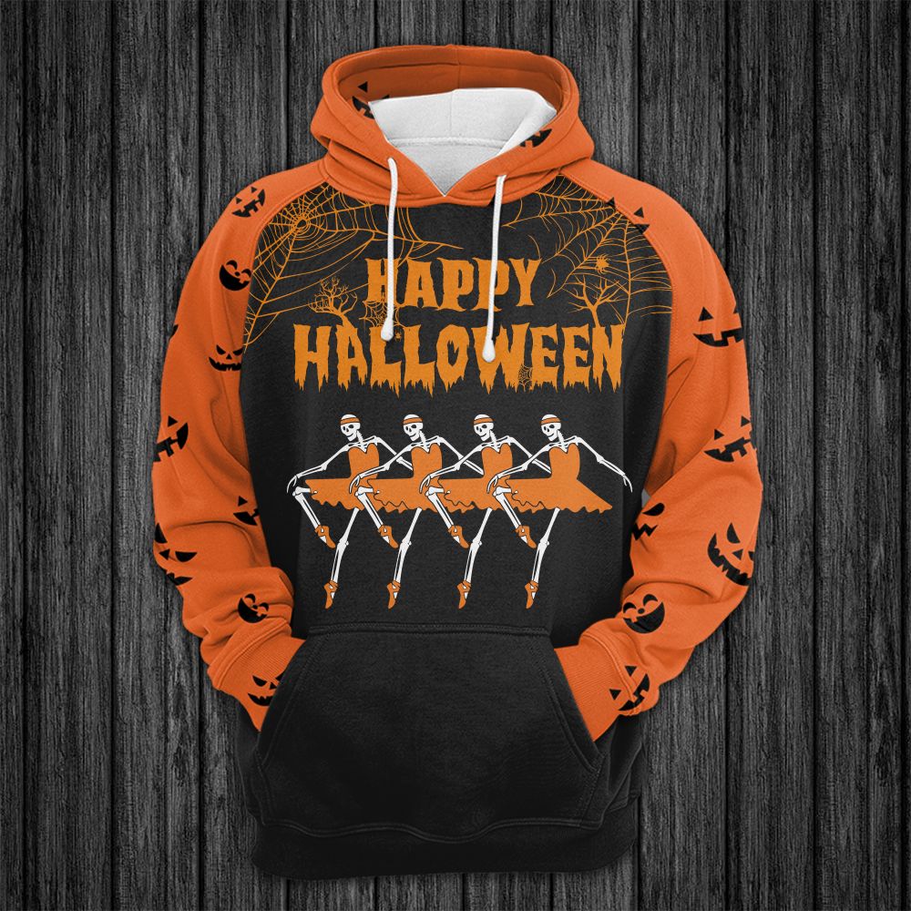 Halloween Ballet Pullover Premium Hoodie, Perfect Outfit For Halloween Christmas Of Ballet Lovers, Friend, Family