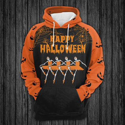 Halloween Ballet Pullover Premium Hoodie, Perfect Outfit For Halloween Christmas Of Ballet Lovers, Friend, Family