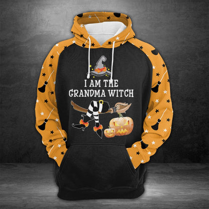 Grandma Witch Pullover Premium Hoodie I Am The Grandma Witch, Perfect Outfit For Men And Women On Christmas New Year Autumn Winter