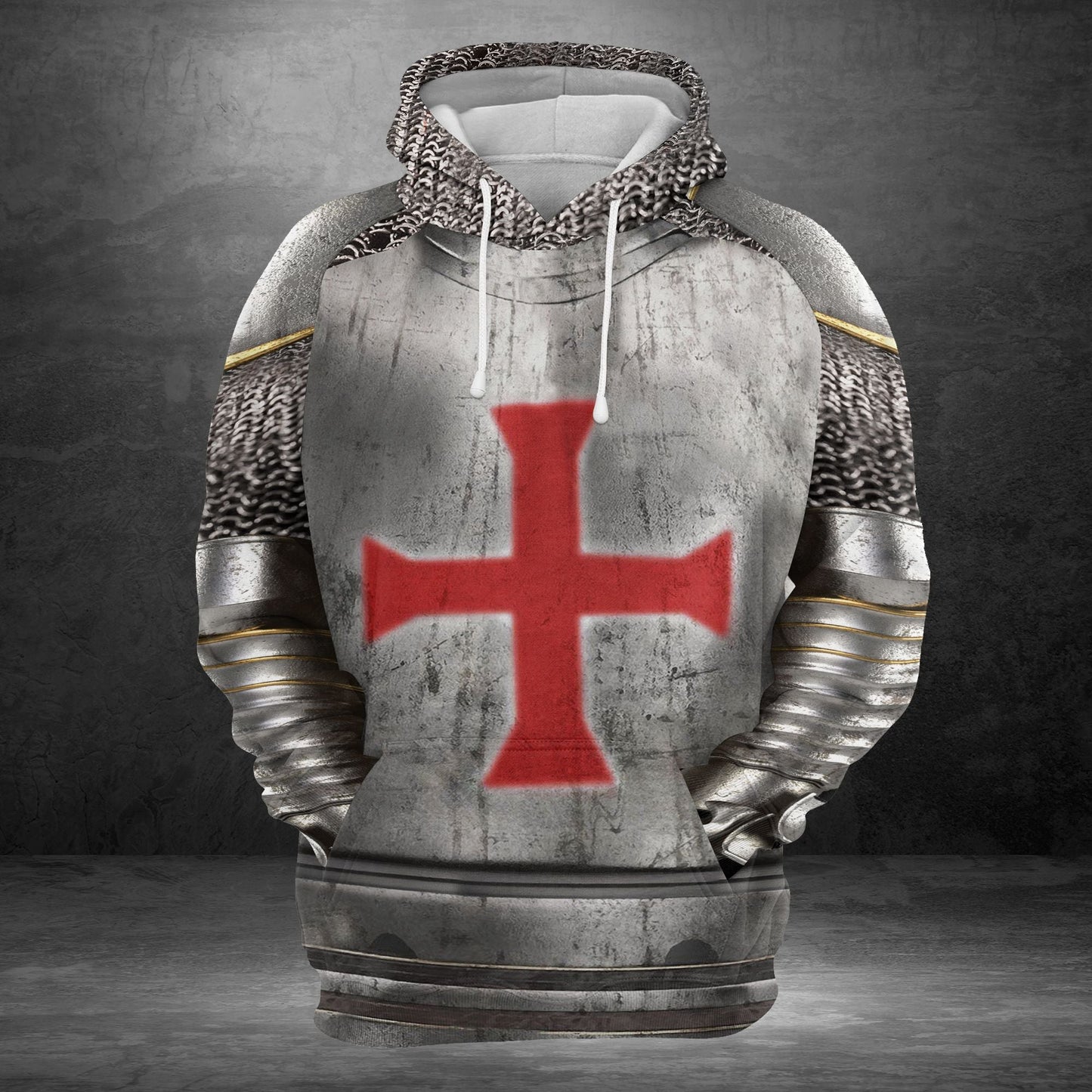 Crusader Knight Pullover Premium Hoodie, Perfect Outfit For Men And Women On Christmas New Year Autumn Winter