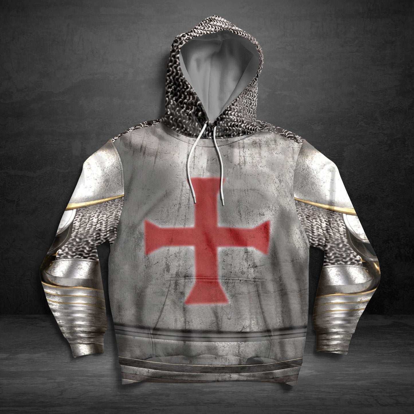 Crusader Knight Pullover Premium Hoodie, Perfect Outfit For Men And Women On Christmas New Year Autumn Winter
