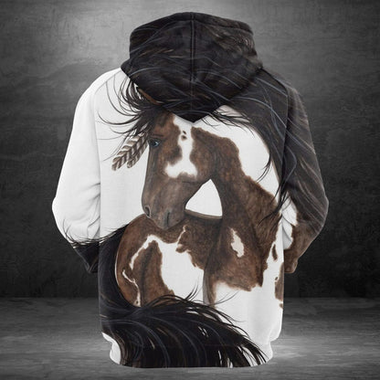 Majestic Horse Pullover Premium Hoodie, Perfect Outfit For Men And Women On Christmas New Year Autumn Winter