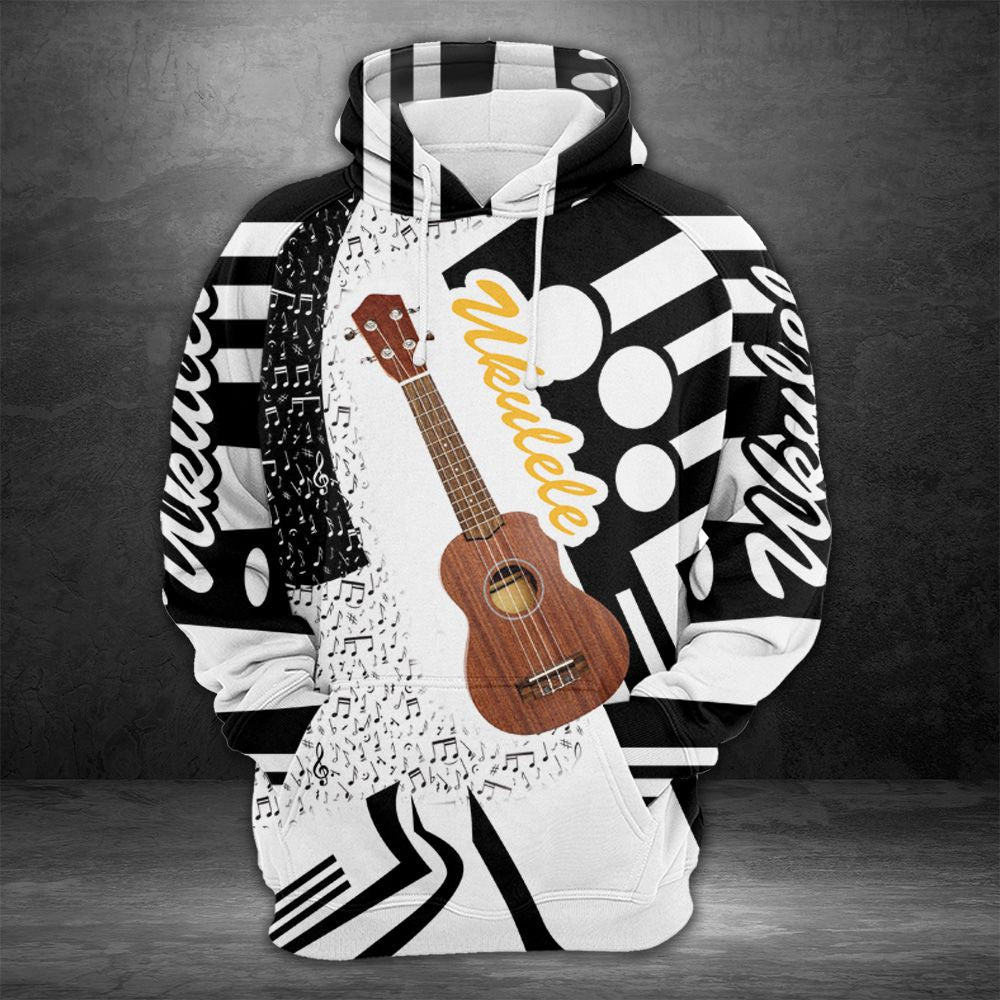 Ukulele Pullover Premium Hoodie, Perfect Outfit For Men And Women On Christmas New Year Autumn Winter