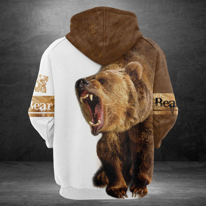 Brown Bear Pullover Premium Hoodie, Perfect Outfit For Men And Women On Christmas New Year Autumn Winter