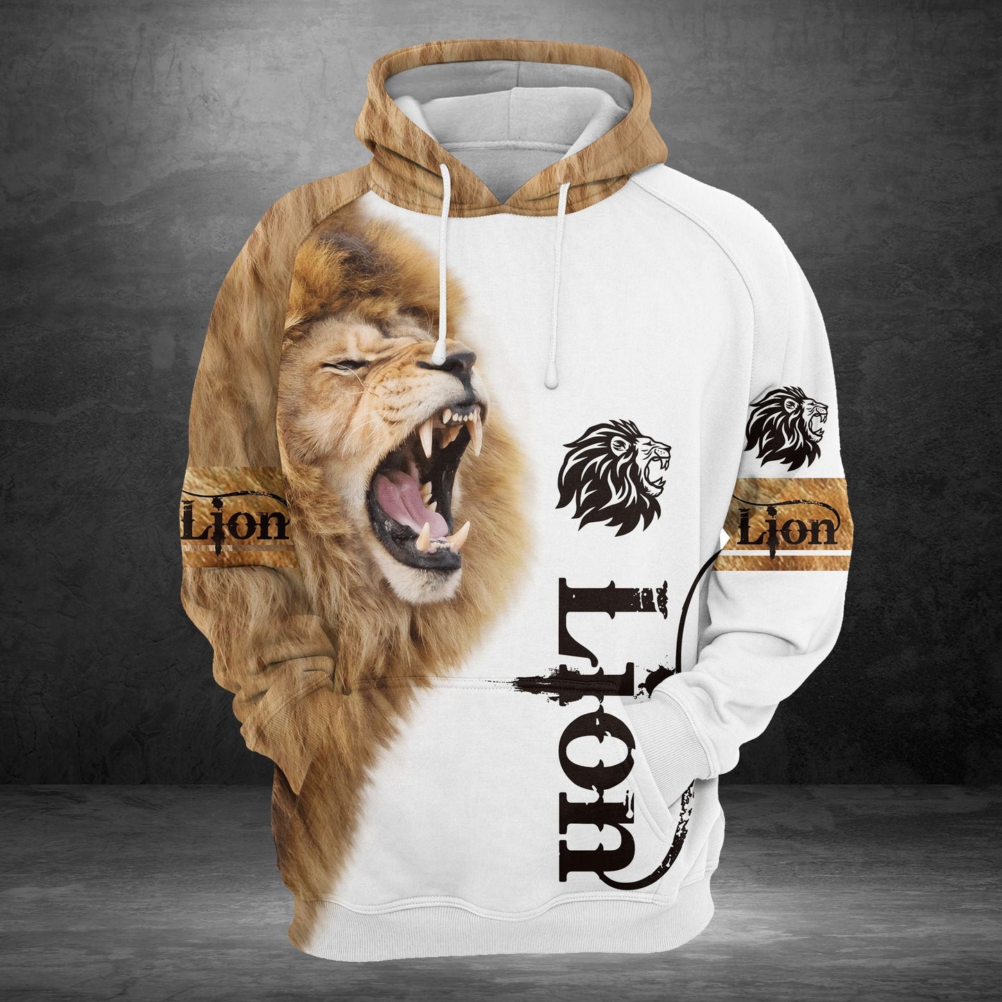Lion Pullover Premium Hoodie, Perfect Outfit For Men And Women On Christmas New Year Autumn Winter