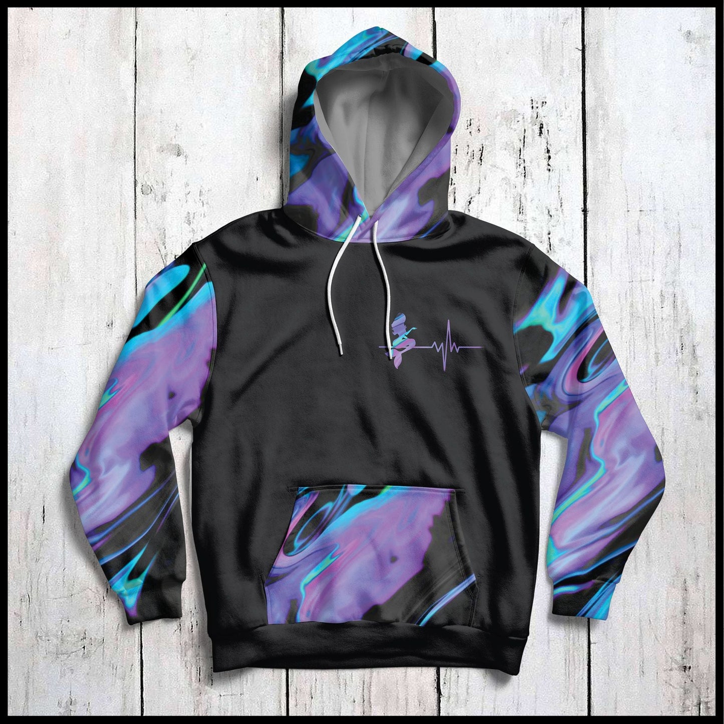 Mermaid At Heart Pullover Premium Hoodie, Perfect Outfit For Men And Women On Christmas New Year Autumn Winter