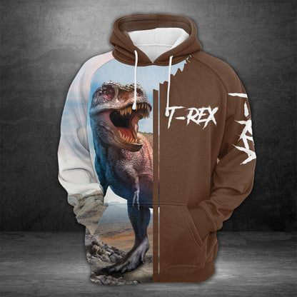 Tyrannosaurus Pullover Premium Hoodie, Perfect Outfit For Men And Women On Christmas New Year Autumn Winter