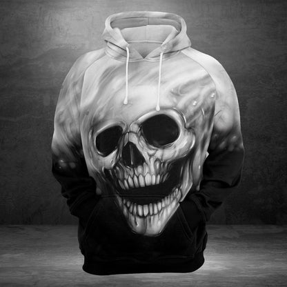 Amazing Skull Pullover Premium Hoodie, Perfect Outfit For Men And Women On Christmas New Year Autumn Winter