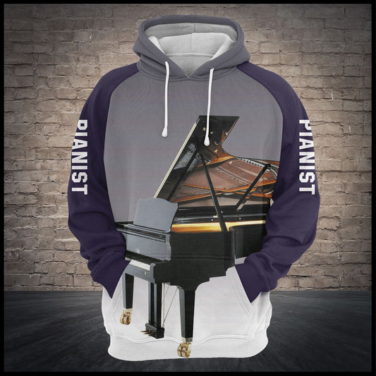 Just For Pianist Pullover Premium Hoodie, Perfect Outfit For Men And Women On Christmas New Year Autumn Winter