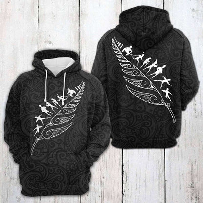 Baseball Maori Pattern Pullover Premium Hoodie, Perfect Outfit For Christmas, New Year Of Baseball Lovers, Friend, Family