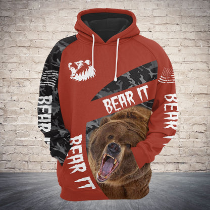 Bear It Pullover Premium Hoodie, Perfect Outfit For Men And Women On Christmas New Year Autumn Winter