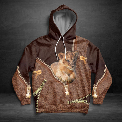 Lion Leathe Pullover Premium Hoodie, Perfect Outfit For Men And Women On Christmas New Year Autumn Winter