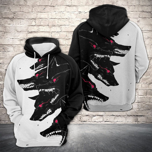 Hell Wolf Pullover Premium Hoodie, Perfect Outfit For Men And Women On Christmas New Year Autumn Winter