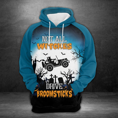 Halloween Witch Pullover Premium Hoodie Not All Witches Drive Broomsticks, Perfect Outfit For Men And Women On Christmas New Year Autumn Winter