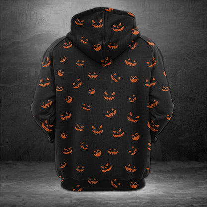 Pug Pumpkin Halloween Pullover Premium Hoodie, Perfect Outfit For Men And Women On Christmas New Year Autumn Winter