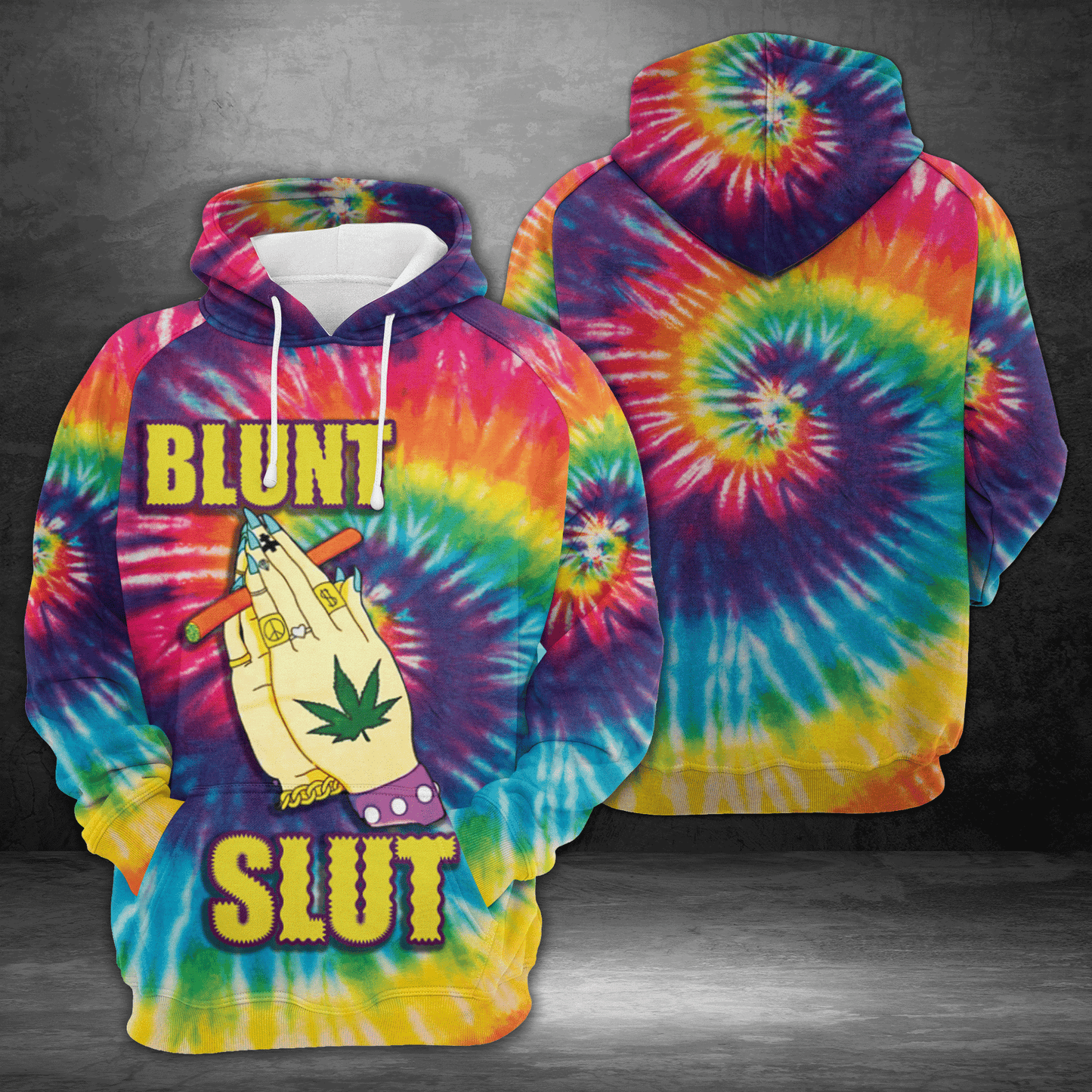 Blunt Slut Halloween Premium Hoodie, Perfect Outfit For Men And Women On Christmas New Year Autumn Winter