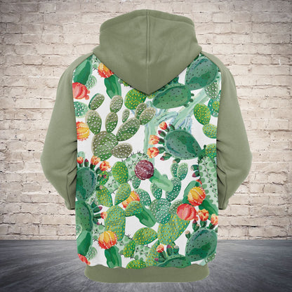 Cactus Pullover Premium Hoodie Crazy Cactus Lady, Perfect Outfit For Men And Women On Christmas New Year Autumn Winter