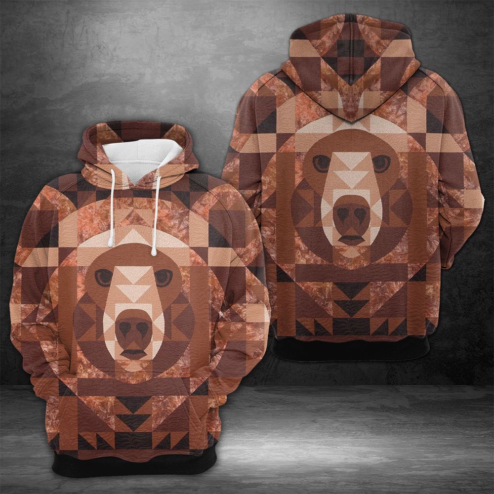 Brown Bear Pullover Premium Hoodie, Perfect Gift And Outfit For Christmas, New Year Of Bear Lovers, Friend, Family