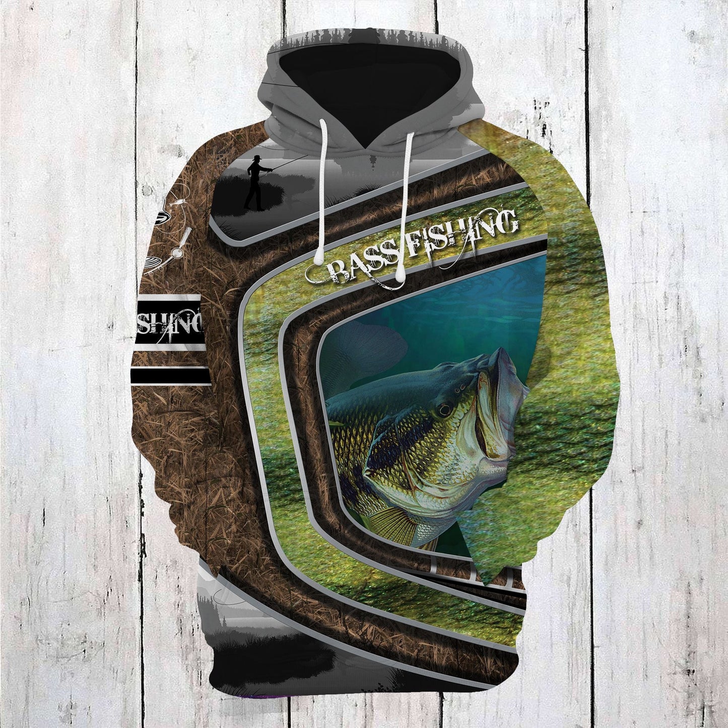 Bass Fishing Pullover Premium Hoodie, Perfect Outfit For Men And Women On Christmas New Year Autumn Winter