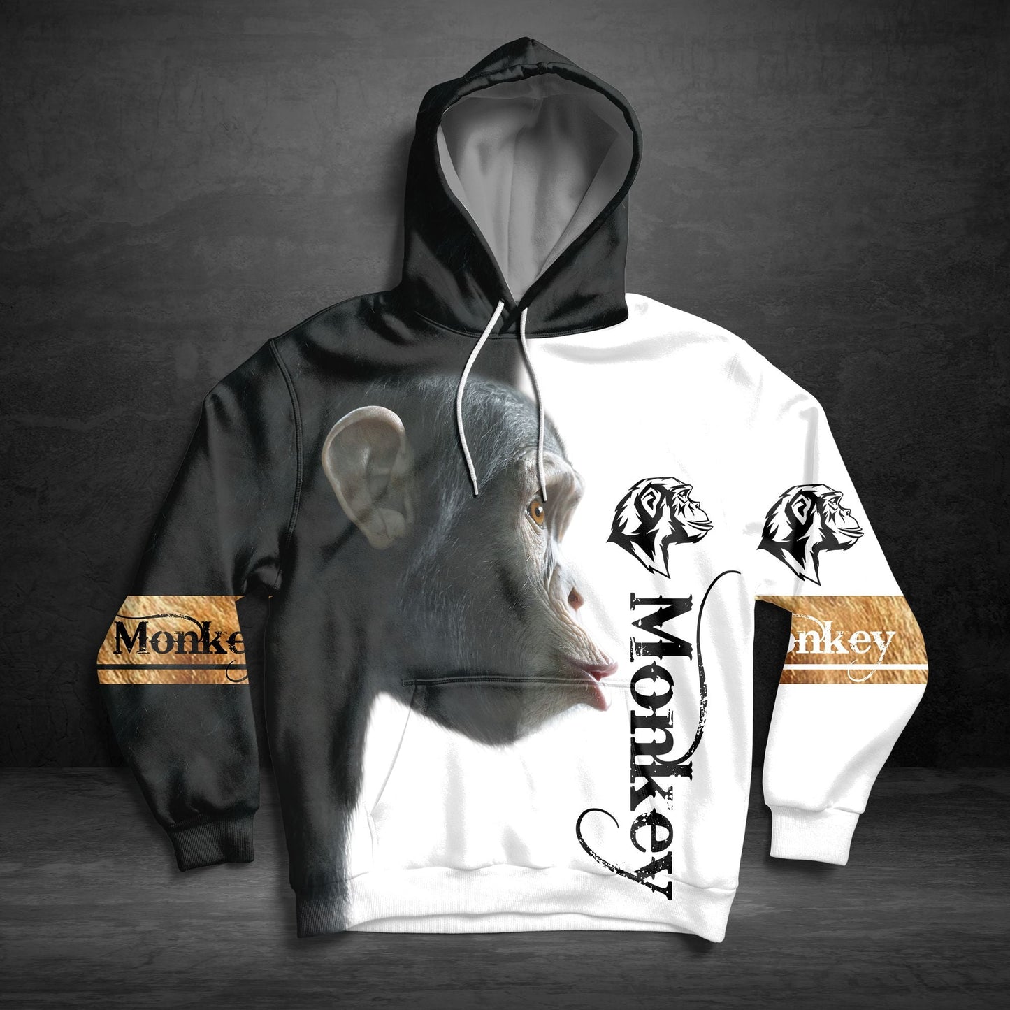 Monkey Pullover Premium Hoodie, Perfect Outfit For Men And Women On Christmas New Year Autumn Winter