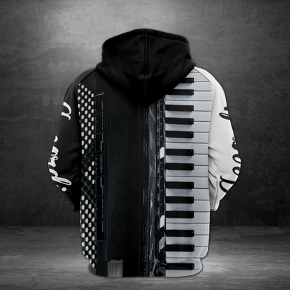 Accordion Pullover Premium Hoodie, Perfect Outfit For Men And Women On Christmas New Year Autumn Winter