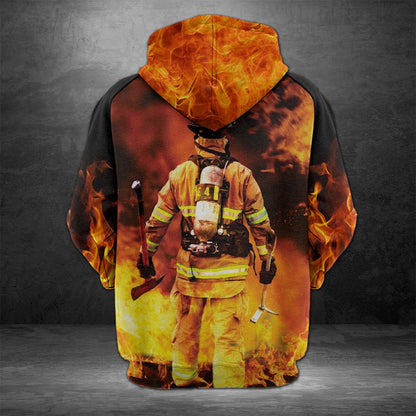 Firefighter Pullover Premium Hoodie Being Firefighter Is A Choice, Perfect Outfit For Men And Women On Christmas New Year Autumn Winter