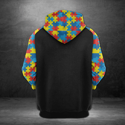 Autism Awesome Pullover Halloween Premium Hoodie, It's The Same Dance ,Perfect Outfit For Men And Women On Christmas New Year Autumn Winter