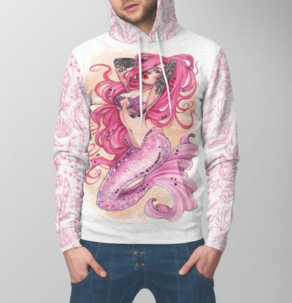 Beautiful Mermaid Pullover Premium Hoodie, Perfect Outfit For Men And Women On Christmas New Year Autumn Winter