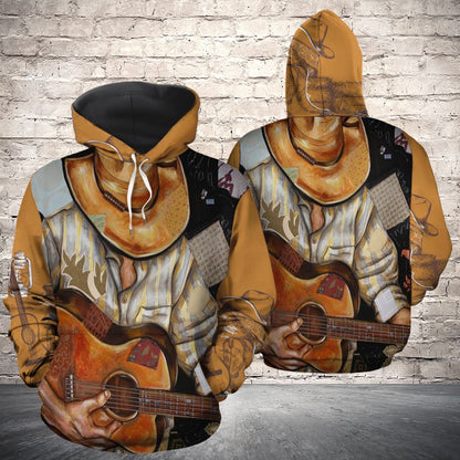 Cowboy Loves Country Music Pullover Premium Hoodie, Perfect Outfit For Men And Women On Christmas New Year Autumn Winter