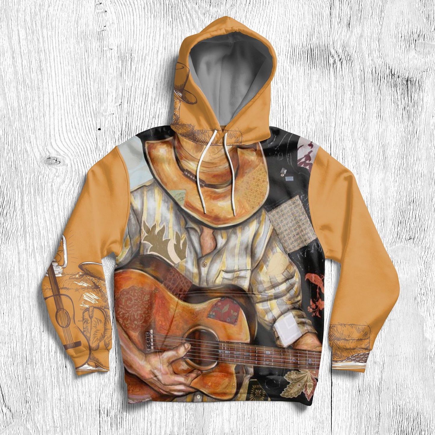 Cowboy Loves Country Music Pullover Premium Hoodie, Perfect Outfit For Men And Women On Christmas New Year Autumn Winter