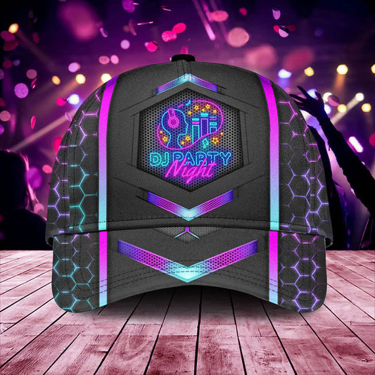 Disc Jockey Classic Cap, DJ Party Night Classic Cap - Perfect Disc Jockey Cap for Men & Women