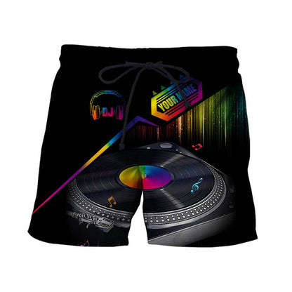 Personalized Name DJ Shirts - Custom Name Disc Jockey Shirts, Colorful Neon DJ Shirts, Perfect DJ Shirts for Men & Women