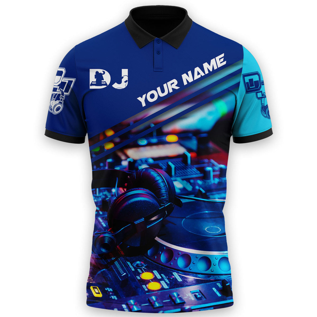 Personalized Name DJ Shirts - Custom Name Disc Jockey Shirts, DJ Is My Life Shirts, Perfect DJ Shirts for Men & Women