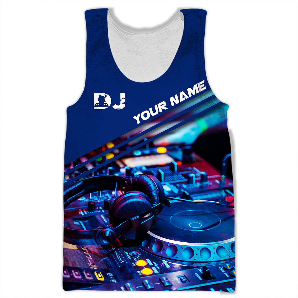Personalized Name DJ Shirts - Custom Name Disc Jockey Shirts, DJ Is My Life Shirts, Perfect DJ Shirts for Men & Women