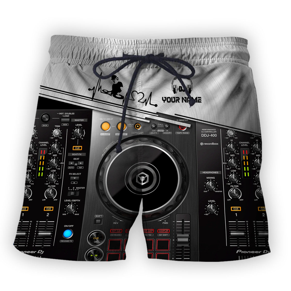Personalized Name Disc Jockey Shirts - Custom Name DJ Shirts, Deezay Gear Black Clothes, Perfect DJ Shirts for Men & Women
