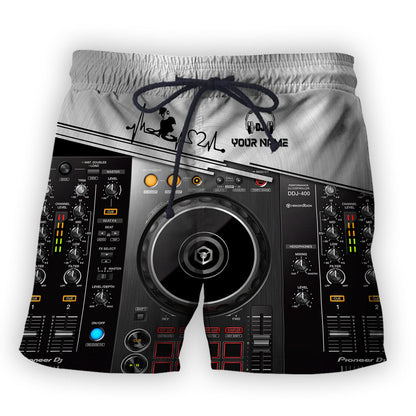 Personalized Name Disc Jockey Shirts - Custom Name DJ Shirts, Deezay Gear Black Clothes, Perfect DJ Shirts for Men & Women