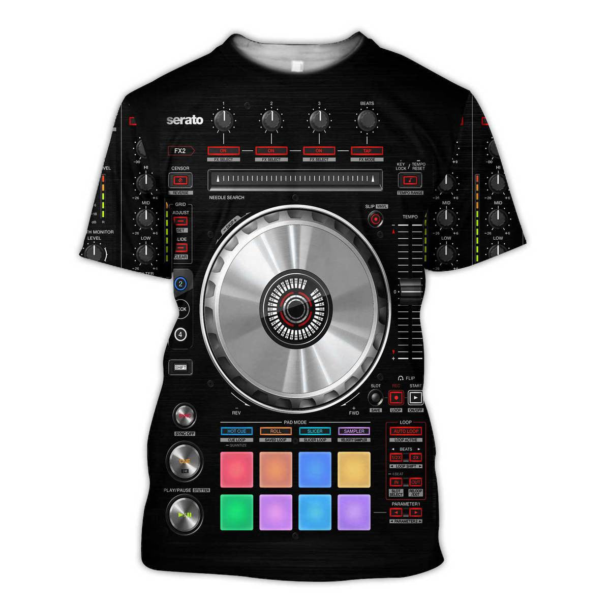 Personalized Name Disc Jockey Shirts - Custom Name DJ Shirts, Music Deejay Black Shirts, Perfect DJ Shirts for Men & Women