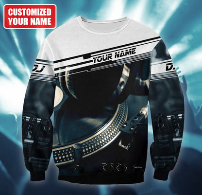 Personalized Name Disc Jockey Shirts - Custom Name DJ Shirts, Vintage DJ Gear Clothes, Perfect DJ Shirts for Men & Women