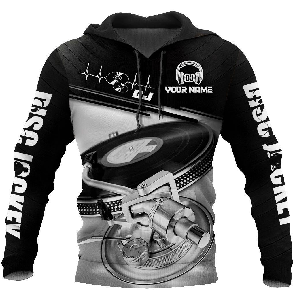 Personalized Name Disc Jockey Shirts - Custom Name DJ Shirts, Classical Music Disc Clothings, Perfect DJ Shirts for Men & Women